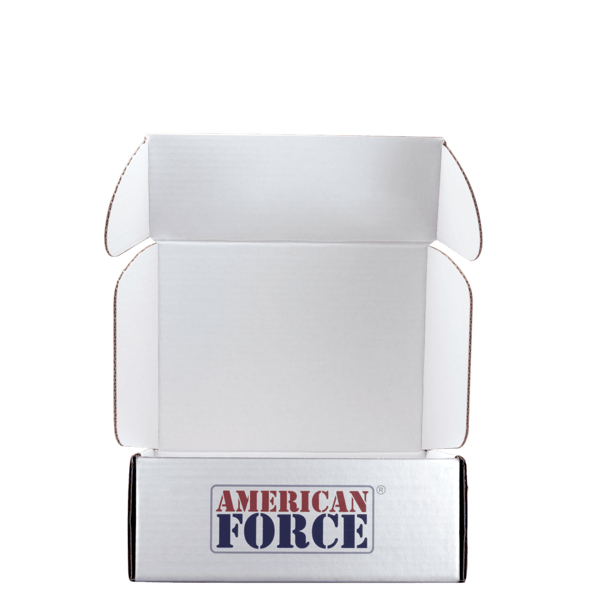 Mailing Box, B-Flute10" x 8" x 4" - White - D - 320 sq in