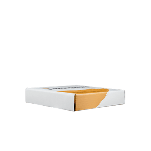 Mailing Box, B-Flute10" x 10" x 2" - White - C - 200 sq in