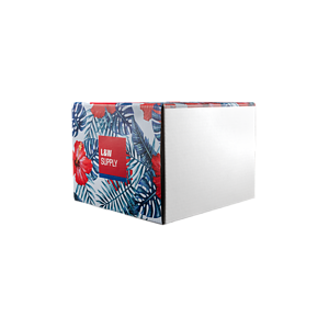 Mailing Box, B-Flute10" x 10" x 8" - White - F - 800 sq in