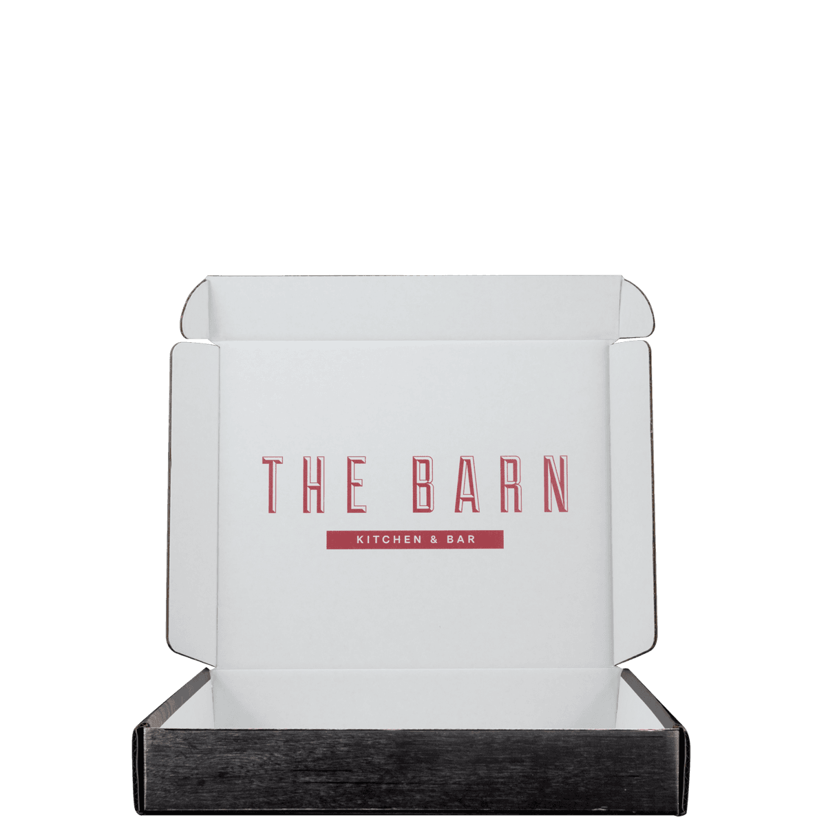 Mailing Box, B-Flute12" x 10" x 2" - White - D - 240 sq in