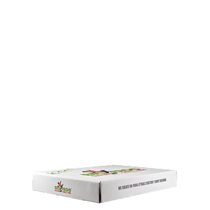 Mailing Box, B-Flute14" x 10" x 2" - White - D - 280 sq in