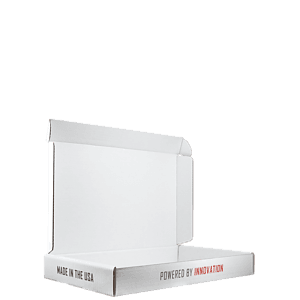 Mailing Box, B-Flute16" x 10" x 2" - White - D - 320 sq in