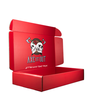 Mailing Box, B-Flute16" x 10" x 3" - White - E - 480 sq in