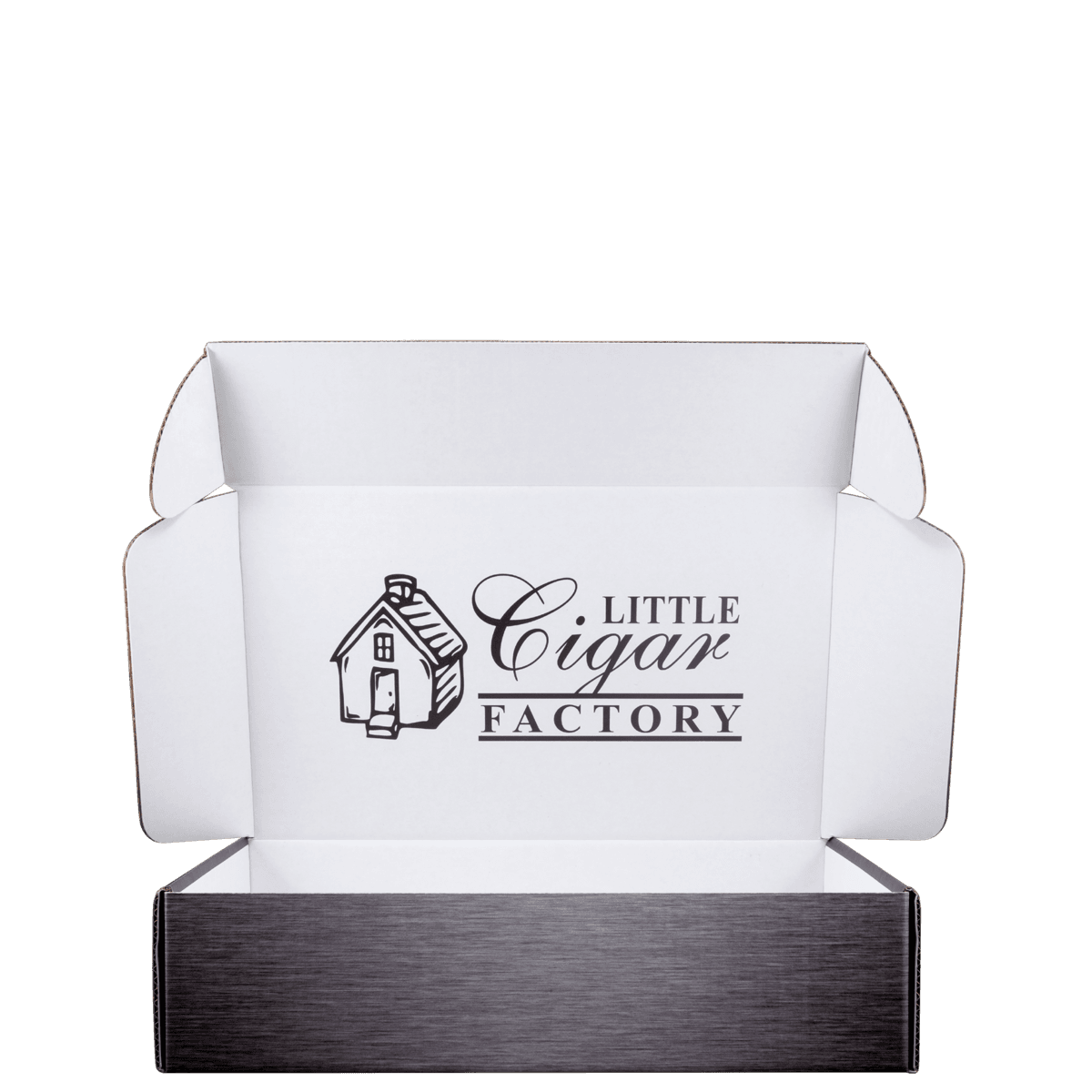 Mailing Box, B-Flute16" x 10" x 4" - White - F - 640 sq in