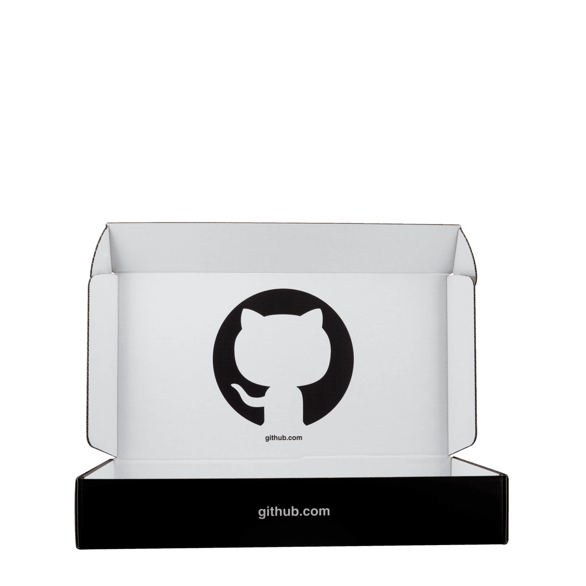 Mailing Box, B-Flute18" x 10" x 3" - White - F - 540 sq in