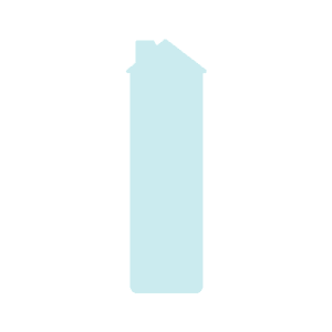 Cardstock Bookmark Stock Shape 24 pt - White
