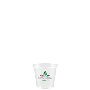 1 oz Clear Hard Plastic Shot Cup - Digital