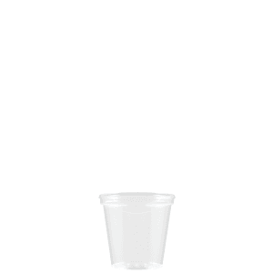 1 oz Clear Hard Plastic Shot Cup - Digital