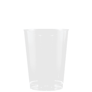 12 oz Clear Hard Plastic Cup - Digital
