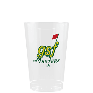 12 oz Clear Hard Plastic Cup - Digital