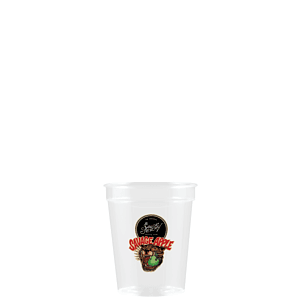 2 oz Clear Hard Plastic Shot Cup - Digital