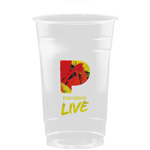 20 oz Clear PLA Cold Cup - Digital