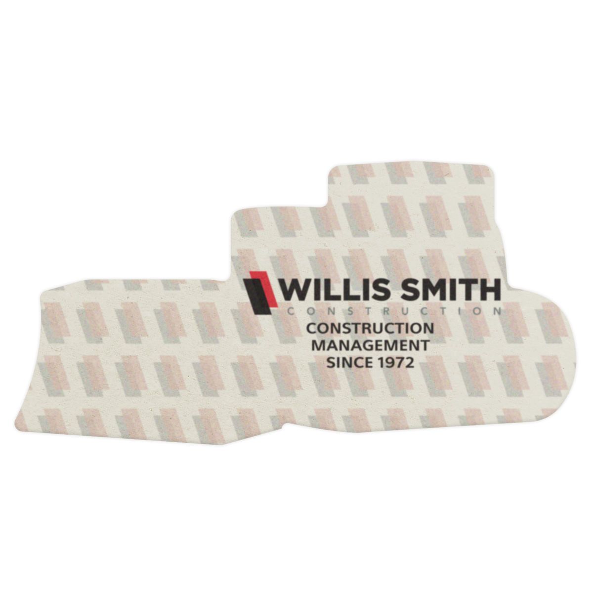 35 pt Custom Shape Pulpboard Coaster