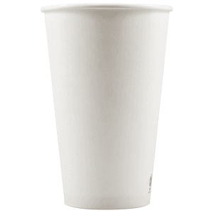 16 oz Eco-Friendly Paper Cup - White - Tradition
