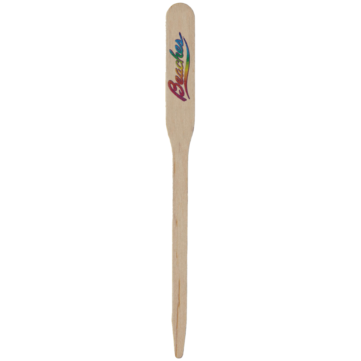 4.5" Paddle Wood Food Pik