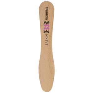 3.5" Wood Ice Cream Spoon