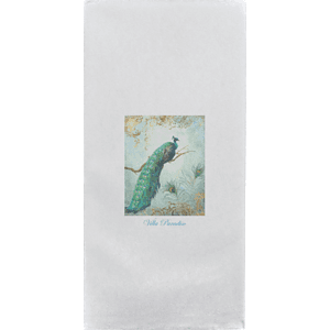 Almost Linen Dinner Napkin - White - Digital
