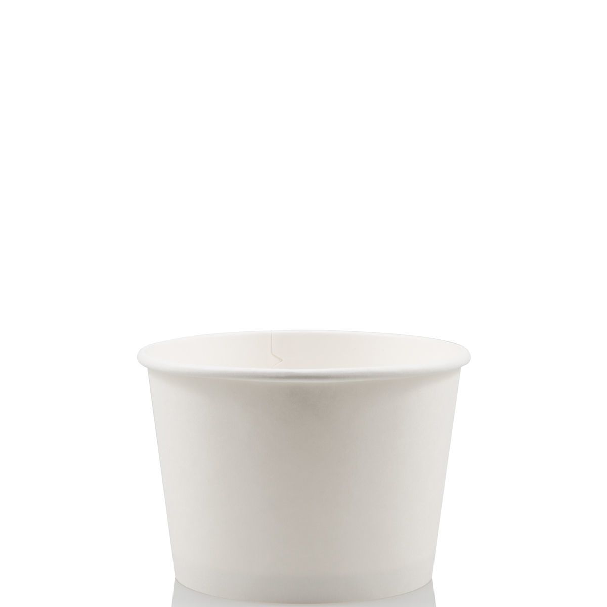 12 oz Paper Food Container - White - Digital