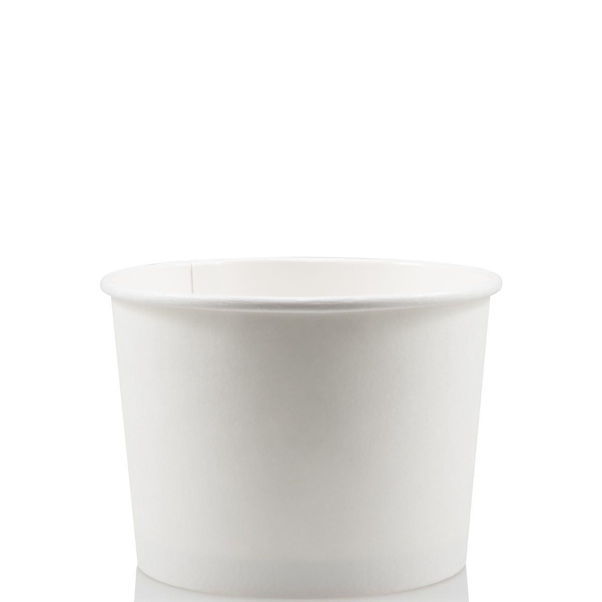 16 oz Paper Food Container - White - Digital