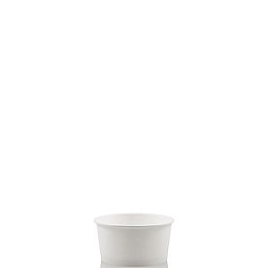6 oz Paper Food Container - White - Digital