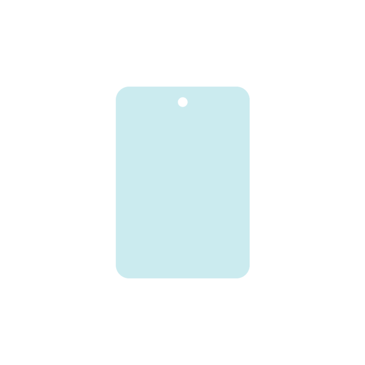 Promo Tag Card Stock 24pt Stock Shape 26-36 sq. in. - White