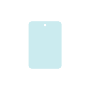 Promo Tag Card Stock 24pt Stock Shape 26-36 sq. in. - White