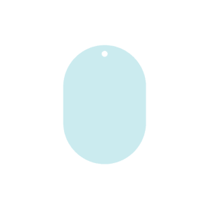 Promo Tag Card Stock 24pt Stock Shape 26-36 sq. in. - White