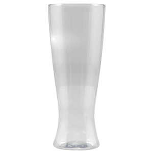 12 oz Clear Plastic Pilsner Glass - Digital