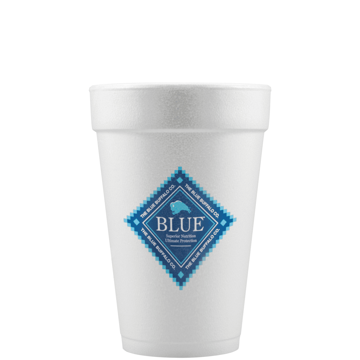 16 oz Foam Cup - White - Digital