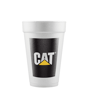 20 oz Foam Cup - White - Digital
