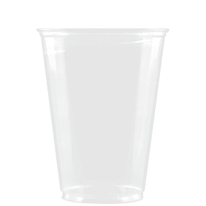 10 oz Soft Sided Clear Plastic Cup - Digital