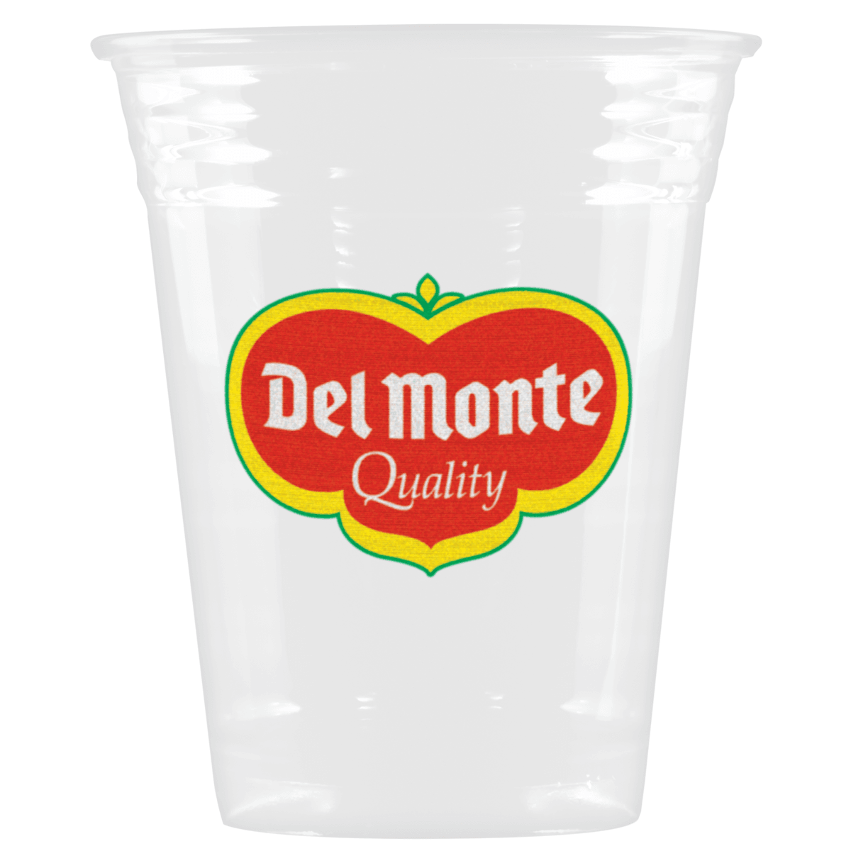 16/18 oz Soft Sided Clear Plastic Cup - Digital