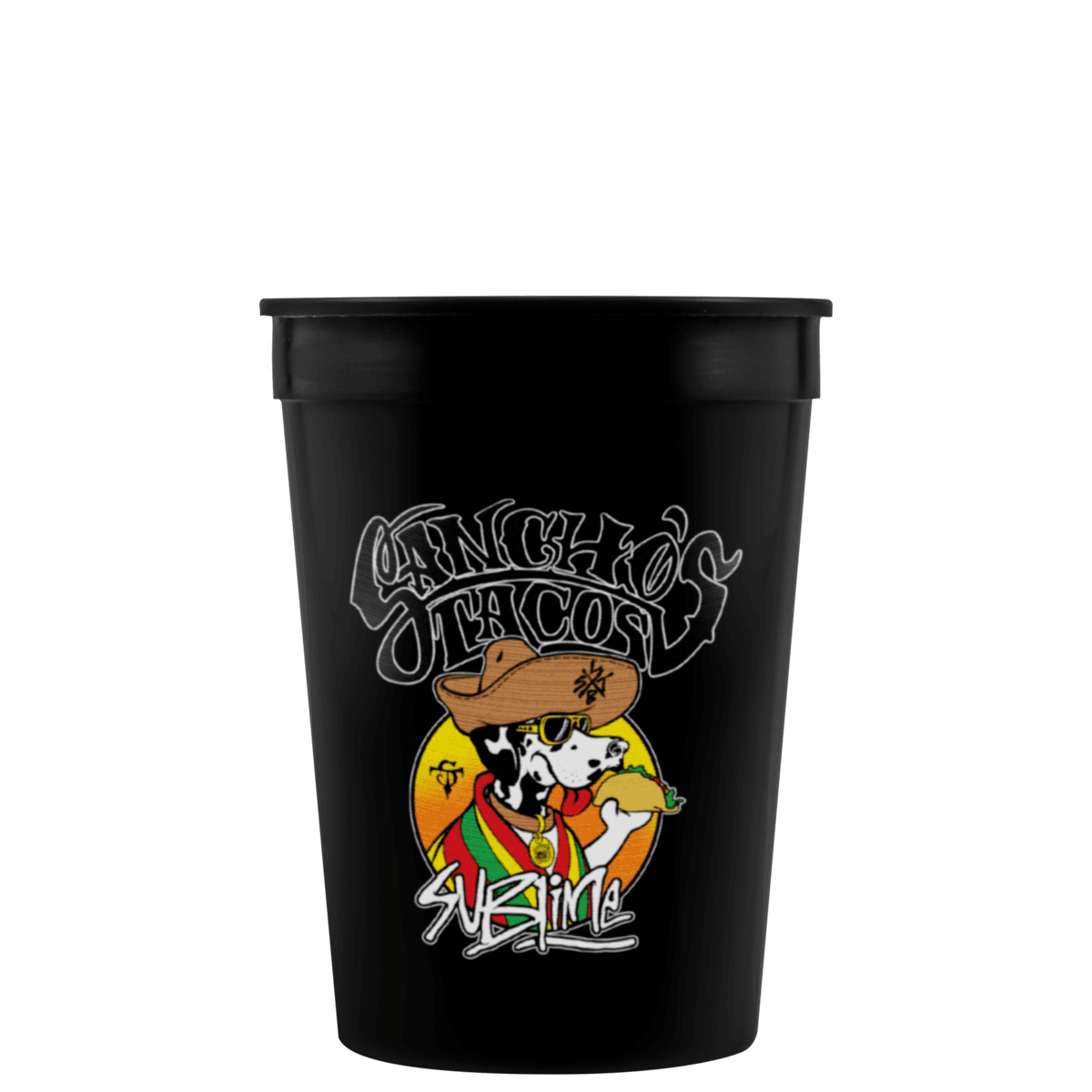 12 oz Stadium Cup - (Color)