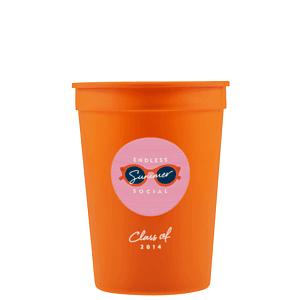 12 oz Stadium Cup - (Color)