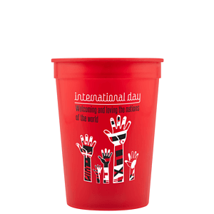 12 oz Stadium Cup - (Color)