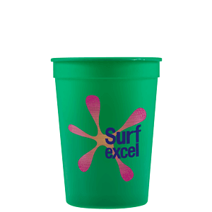 12 oz Stadium Cup - (Color)