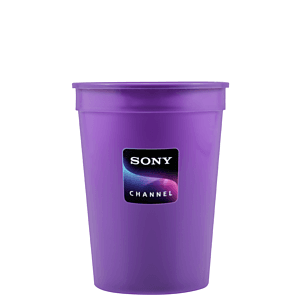 12 oz Stadium Cup - (Color)