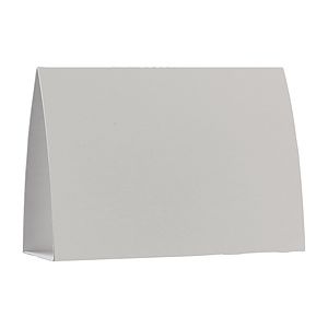 Table Tent Card Stock 12 pt 2 Sided 5.75" x 4" x 2" - White