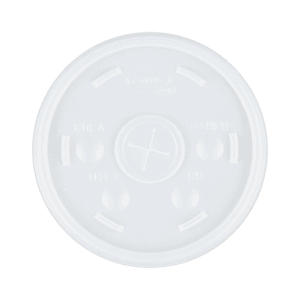 14/16/20/24 oz Foam Cup Straw Slot Lid - Frosted