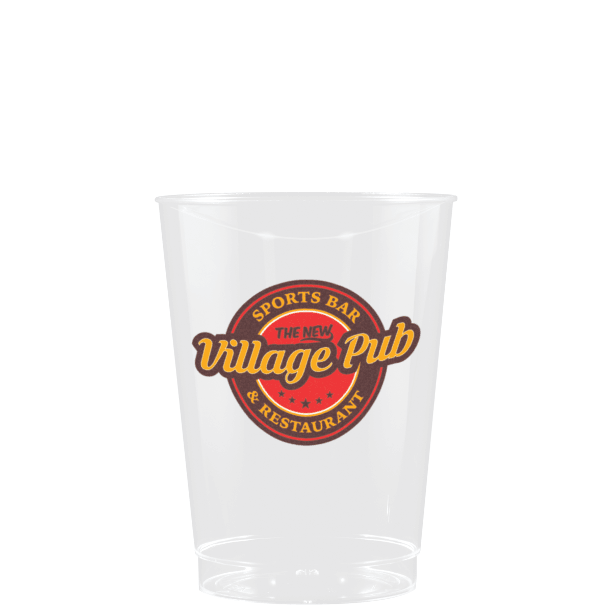 10 oz Clear Hard Plastic Cup - Hi-Speed