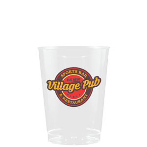 10 oz Clear Hard Plastic Cup - Hi-Speed