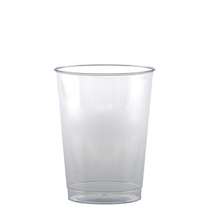 10 oz Clear Hard Plastic Cup -Tradition
