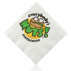 Beverage Napkin - White - Hi-Speed