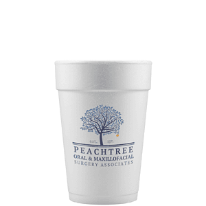 14 oz Foam Cup - White - Hi-Speed