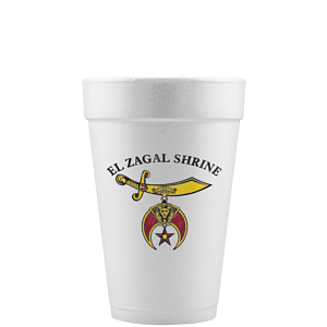 20 oz Foam Cup - White - Hi-Speed