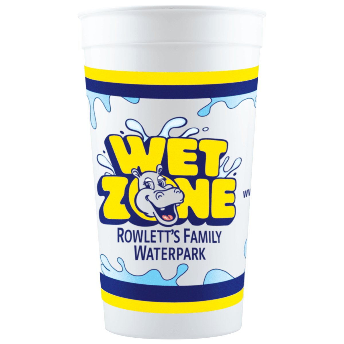 32 oz Stadium Cup - White - Hi-Speed