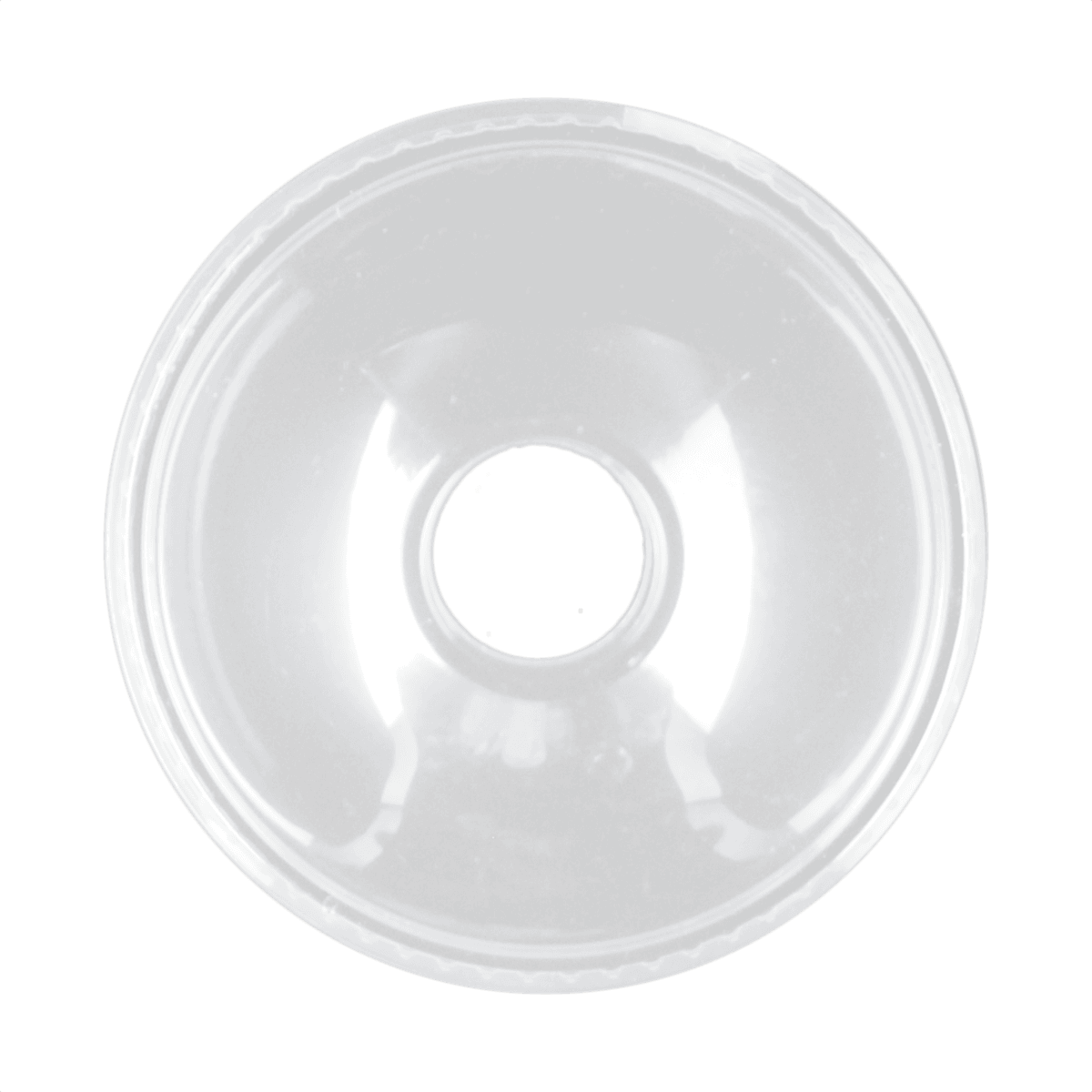 16/24 oz Soft Sided Cup Open Domed Lid - Clear