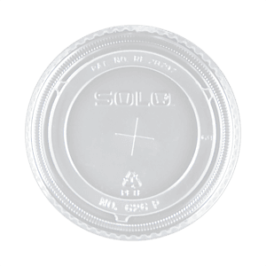 16/20/24 oz Soft Sided Cup Straw Slot Lid - Clear