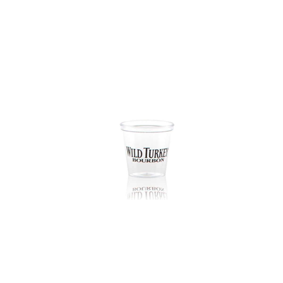 1 oz Clear Hard Plastic Shot Cup -Tradition