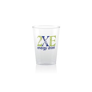 7 oz Clear Hard Plastic Cup -Tradition